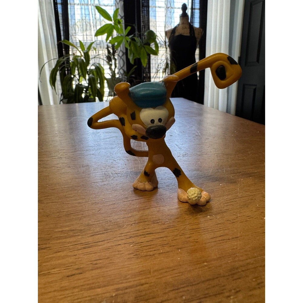 vintage Marsupilami golfer PVC figure made by Applause.